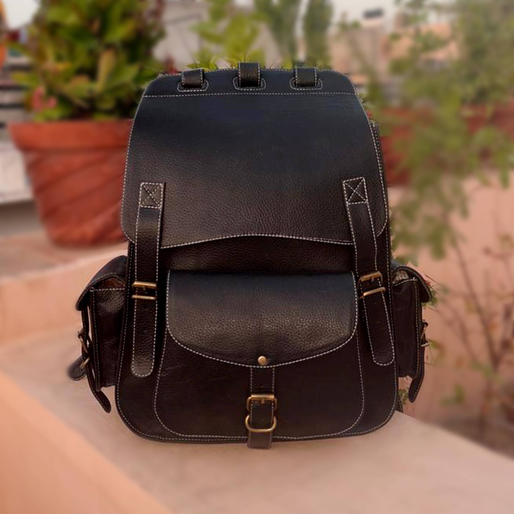 Sobczuk leather goods Leather Duffel Bag, Leather Travel Bag, Weekend Bag,  India | Ubuy