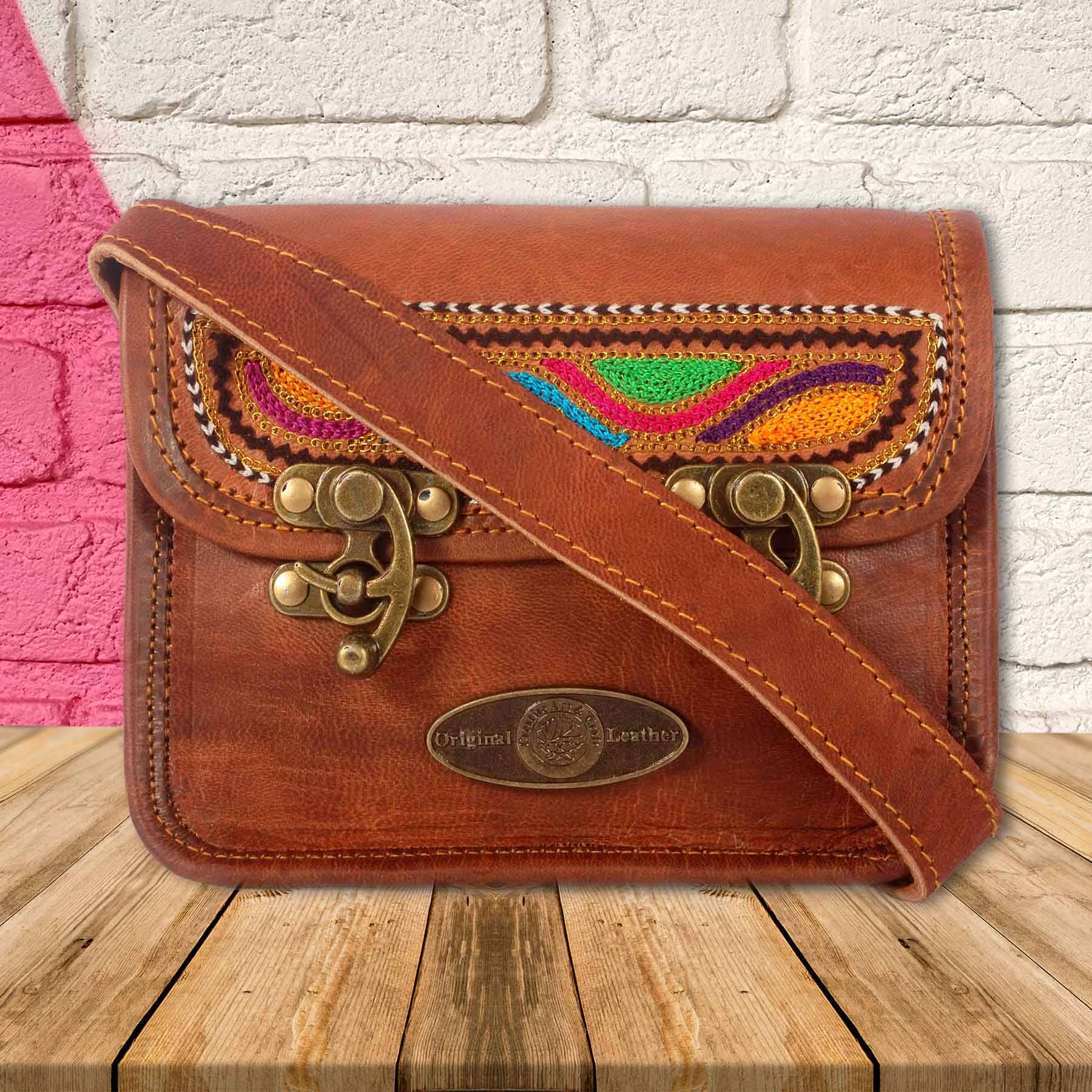 Leather Hand Purse – KALAKRITI