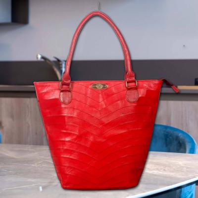 Ladies Handbag Tote Bag Stachel For Women's- Red