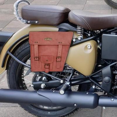 Leather Bike Bag Saddle Carrier For All Bike